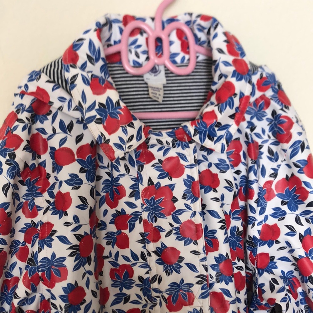 Petite Bateau Rain coat size 6